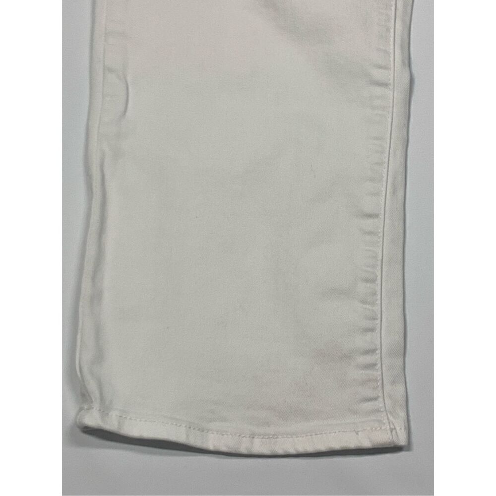 006 lucky brand white denim jean sweet’n crop size 10/30 - Picture 2 of 8